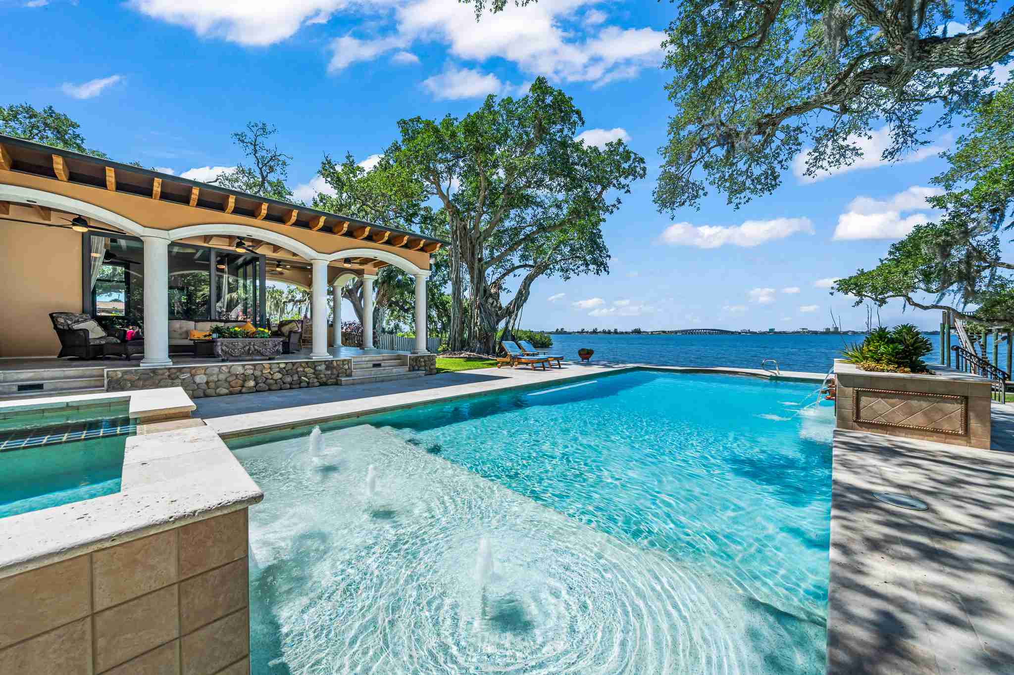 808 N Riverside Drive Indialantic FL 32903 (1) Large swimming pool overlooking the Indian river