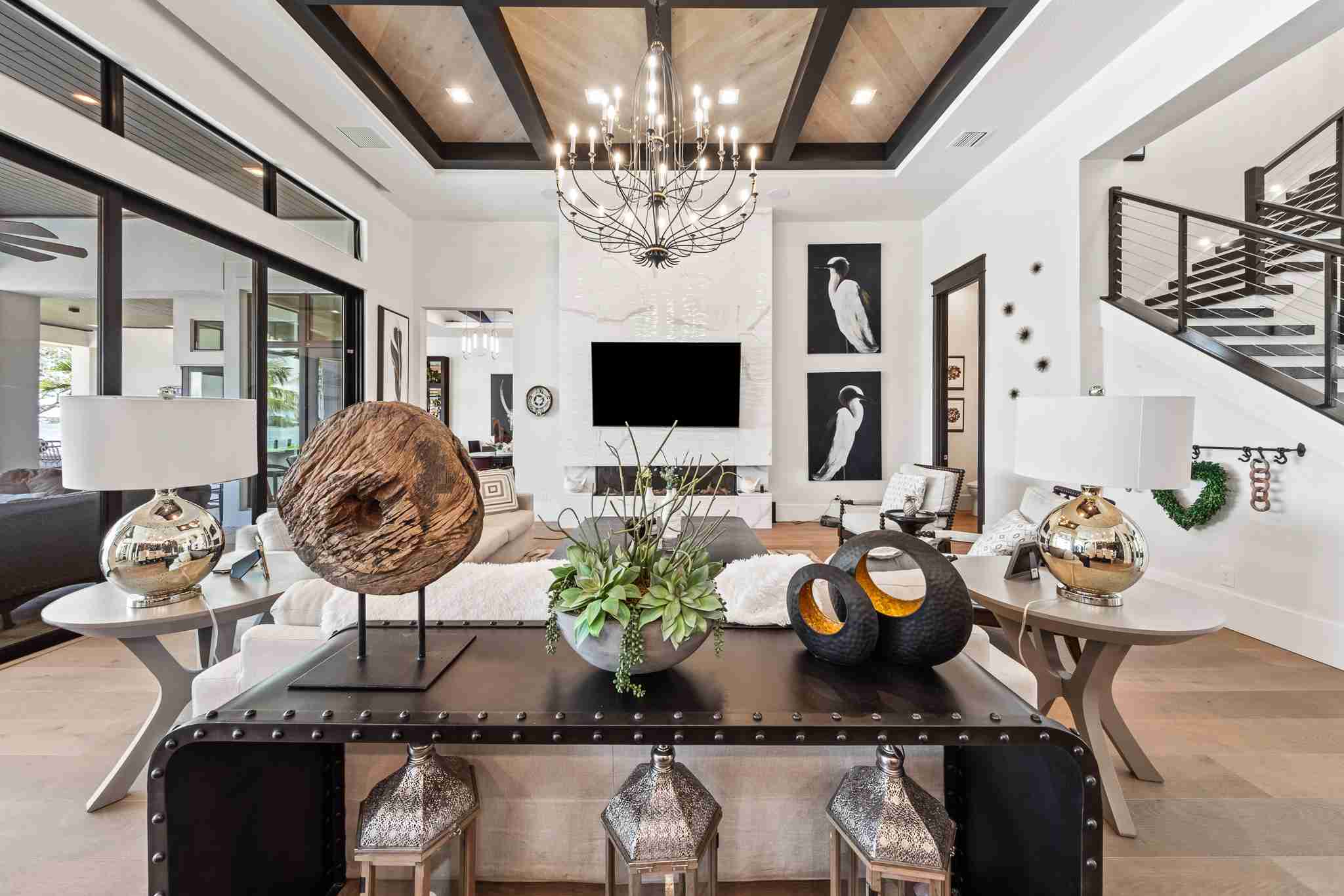 Modern Interior of a Florida home